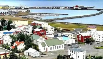 Útsýnisstaður yfir Sauðárkrók - Sauðárkrókur