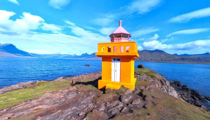Aedarsteinsviti Street View 360deg - Djúpivogur