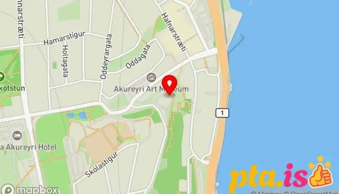 Akureyrarkirkja -  Kort - Akureyri