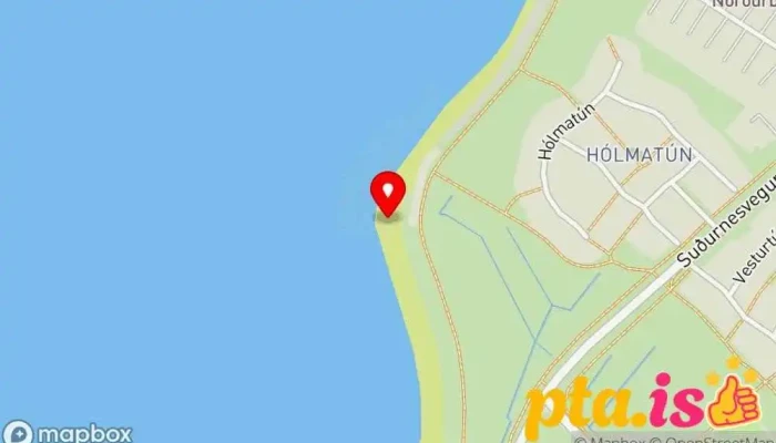 kort yfir Alftanes Beach Almenningsgarður í Álftanes