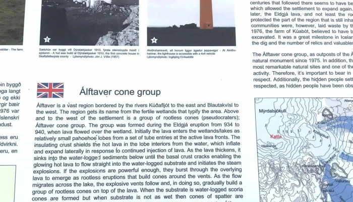 Alftaversgigar View Point Staðsetning - Þykkvabæjarklaustur