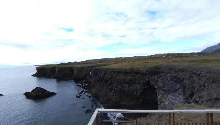 Arnarstapi Cliff Viewpoint -  Street View 360deg - Arnarstapi