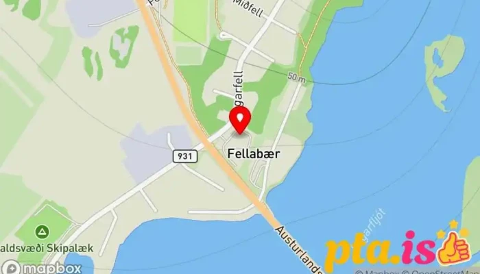 kort yfir Bara snilld ehf Húsgagnaverslun, Baðherbergisvöruverslun, Rúmaverslun, Gler- og speglaverslun, Byggingavöruverslun, Skiltagerð, Verslun í Egilsstaðir