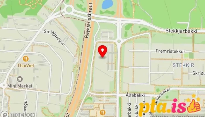 Bilaforritun Kort - Reykjavík