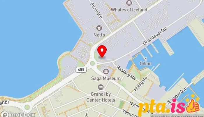 kort yfir Björgunarsveitin Ársæll Sjálfboðaliðasamtök, Þjálfun í fyrstu viðbrögðum, Frjáls félagasamtök í Reykjavík