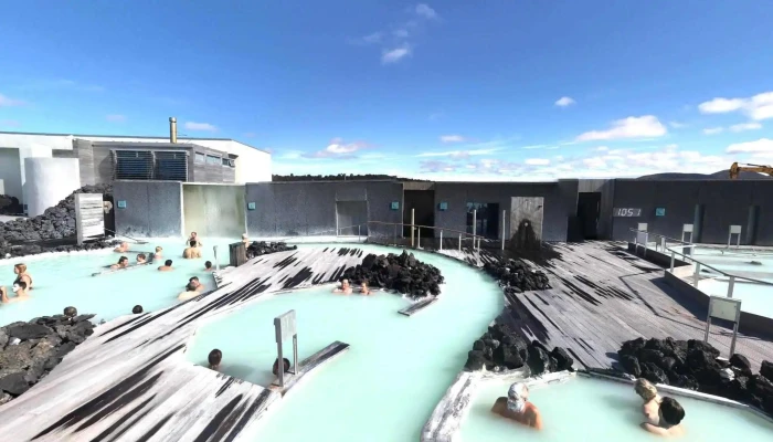 Blaa Lonid Street View 360deg - Grindavík