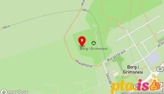 kort yfir Borg, Grímsnes & Grafningshreppur, StoppuStuð-Orkusalan Hleðslustöð rafbíla í Klausturholar