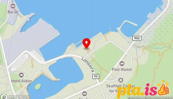 kort yfir Car Ferry Terminal Seyðisfjörður Hafnaryfirvöld í Seyðisfjörður