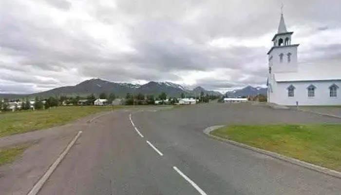 Dalvikurkirkja Street View 360deg - Dalvík