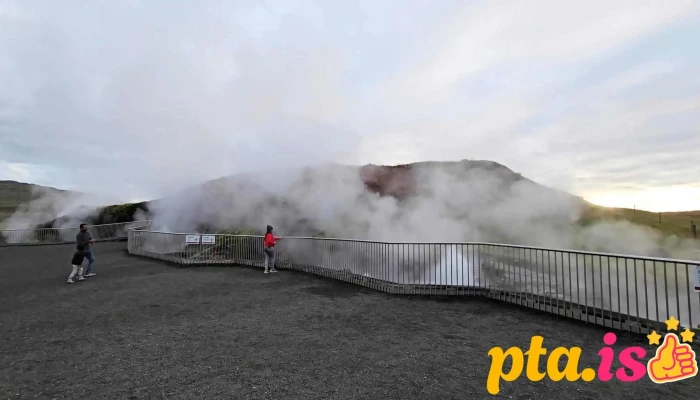 Deildartunguhver -  Myndskeid - Reykholt