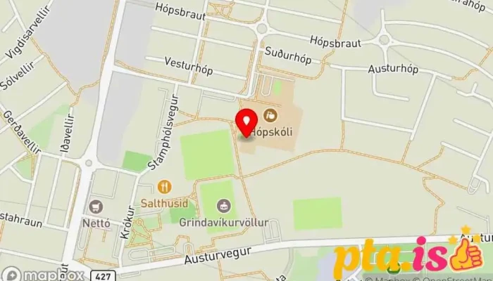 kort yfir DHL Service Point Locker Bögglaskápur, Vörustjórnunarþjónusta, Póstþjónusta, Flutninga- og póstþjónusta, Vöruflutningafyrirtæki, Flutningafyrirtæki í Grindavík