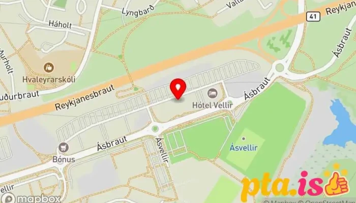 kort yfir DHL Service Point (World Class Tjarnarvellir Afgreiðsla) Hraðpóstþjónusta, Delivery service, Vörustjórnunarþjónusta, Póstþjónusta, Flutninga- og póstþjónusta, Vöruflutningafyrirtæki, Flutningafyrirtæki í Hafnarfjörður