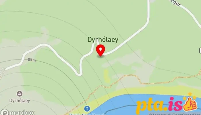 kort yfir Dyrhólaey Friðland, Sögulegt kennileiti, Ferðamannastaður í 
