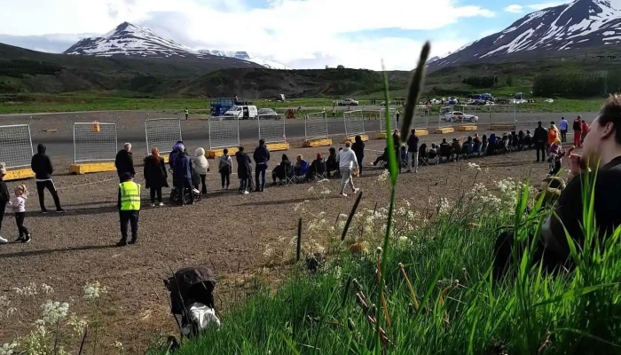 Egilsstadir   Tjaldsvaedid Bus Stop - Egilsstaðir