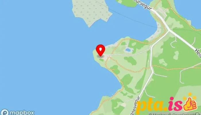 kort yfir Elliðavatnsbær Ferðamannastaður í Reykjavík