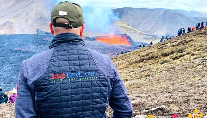 Fagradalsfjall gosstöðvar - Grindavik