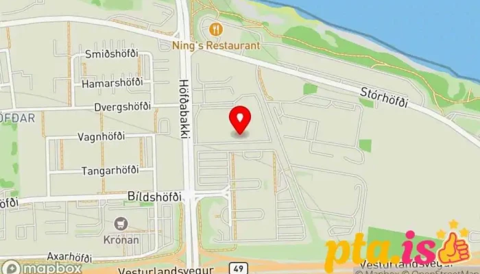 Fastus -  Kort - Reykjavík