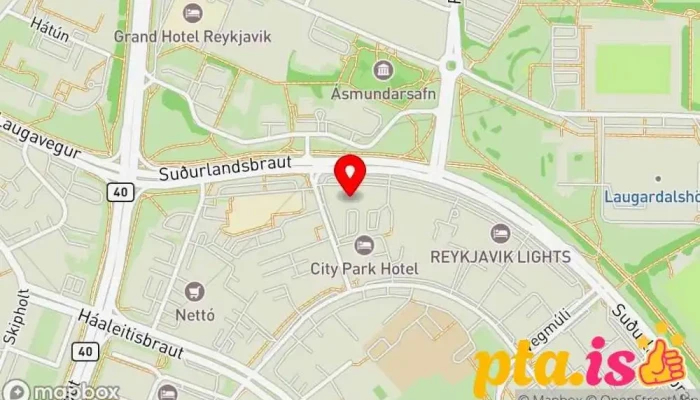 kort yfir Félag lykilmanna Stéttarfélag í Reykjavík
