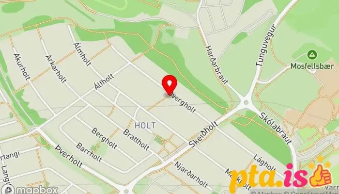 kort yfir FIO – Bókhald og uppgjör Ráðgjafi í Mosfellsbær