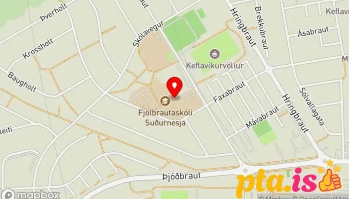 Fjolbrautaskoli Sudurnesja Kort - Keflavík