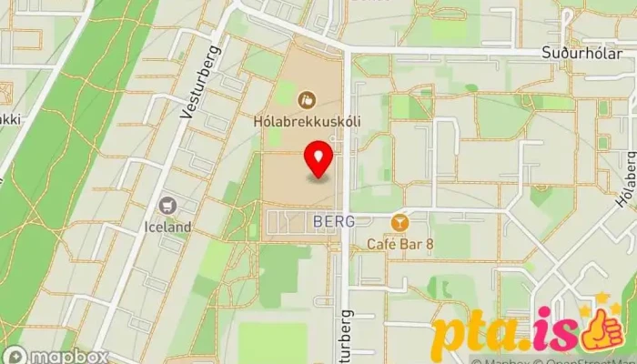 Fjolbrautaskolinn I Breidholti Kort - Reykjavík