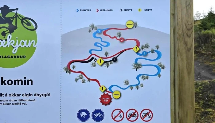 Flaekjan Hjolagardur Almenningsgarður - Mosfellsbær