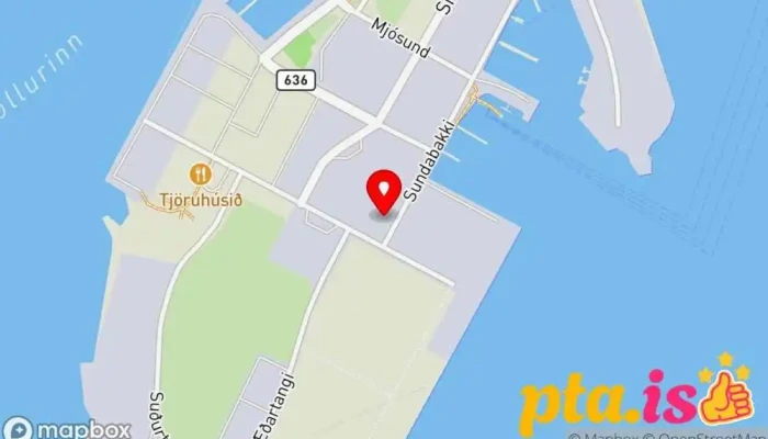 kort yfir Flytjandi - Eimskip Vörustjórnunarþjónusta í Ísafjörður