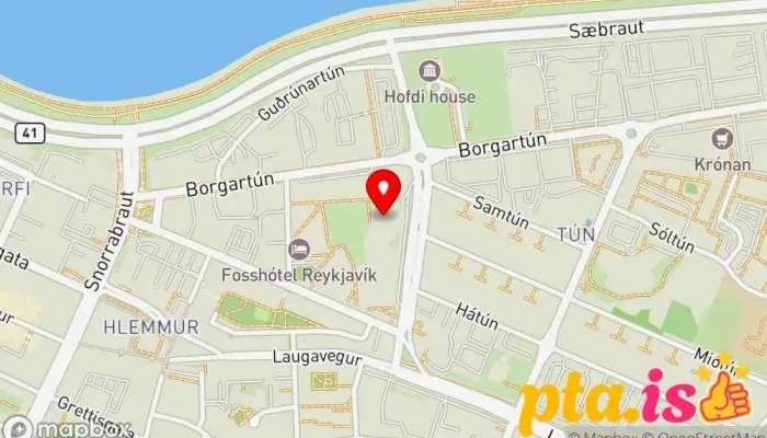 Framtidin Kort - Reykjavík