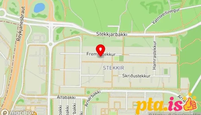 Gardar Og Felagar Kort - Reykjavík
