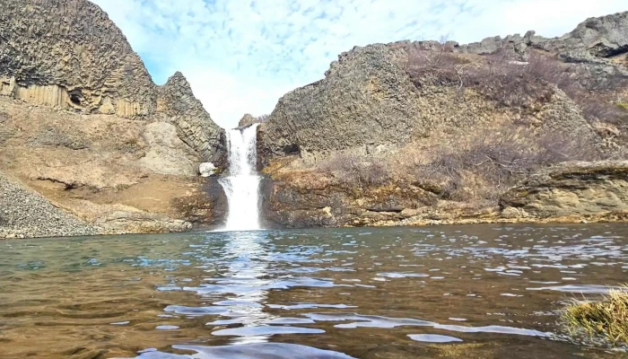 Gjarfoss Staðsetning - Iceland