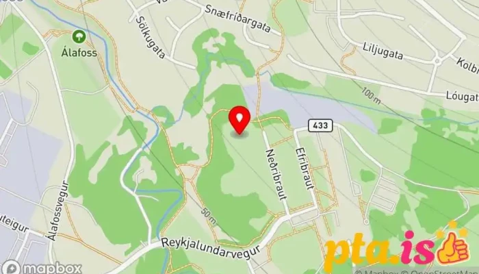 Graent Svaedi Kort - Mosfellsbær