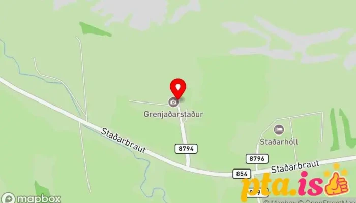 Grenjadarstadur Kort - Húsavík