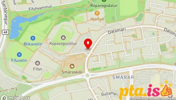 Grenndarstodgrenndargamar Kort - Kópavogur