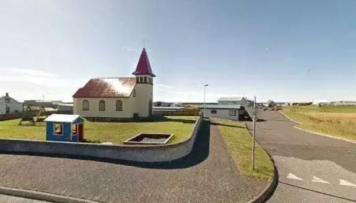 Grindavikurkirkja Eldri Street View 360deg - Grindavík