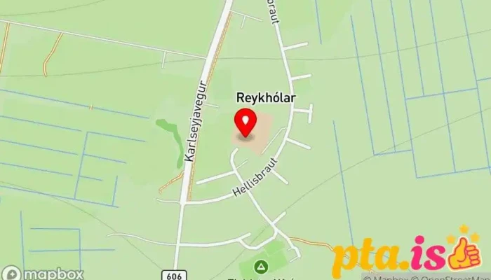 Grunnskoli Reykholahrepps Kort - Reykhólar