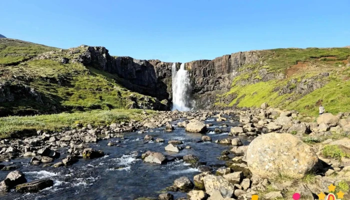 Gufufoss -  Ferðamannastaður - Seyðisfjörður