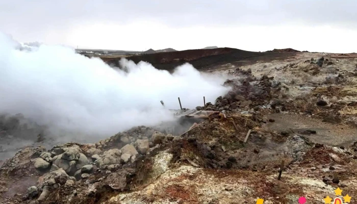 Gunnuhver Volcano -  Fjall - R878+6fw