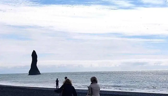Halsanefshellir Myndskeid - Vík