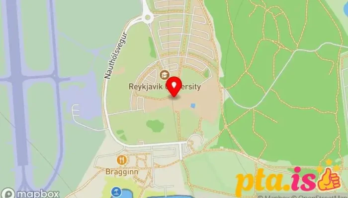kort yfir Háskólinn í Reykjavík Einkaháskóli, Háskóli í Reykjavík