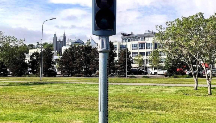 Hearts Of Akureyri Traffic Light -  Ferðamannastaður - Akureyri