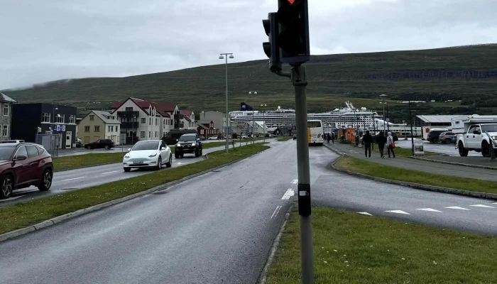 Hearts Of Akureyri Traffic Light -  Numer - Akureyri