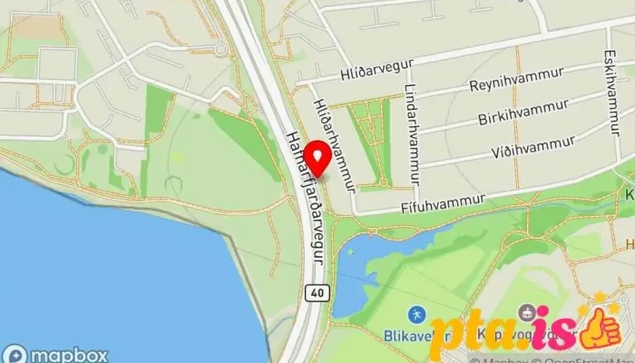 Hlidarhvammur Kort - Kópavogur