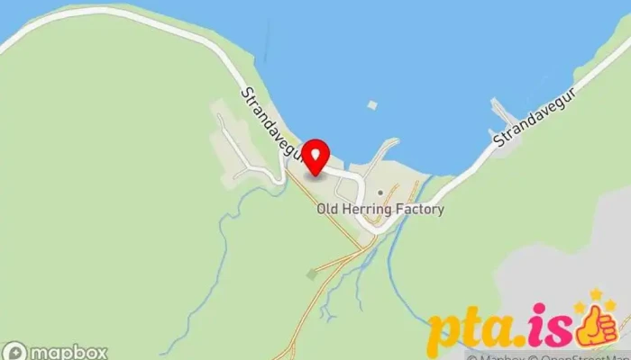 kort yfir Hotel Djúpavík Hótel, Veitingastaður í Djúpavík