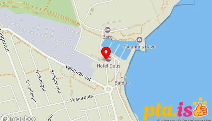 Hotel Duus Kort - Keflavík