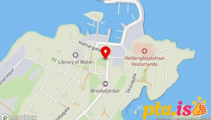 kort yfir Hótel Egilsen Hótel, Gisting í Stykkishólmur