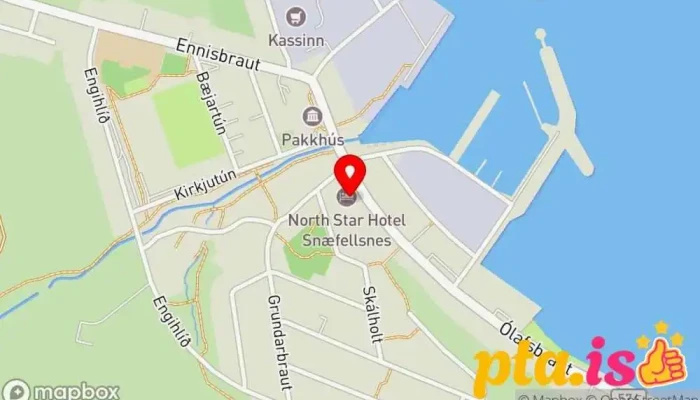 kort yfir Hotel Olafsvik Hótel í Ólafsvík