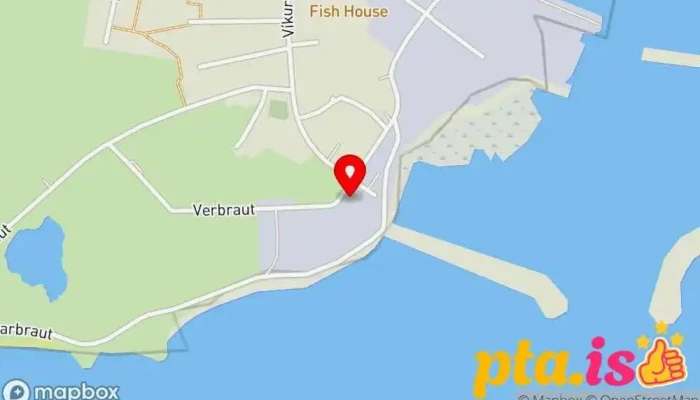 kort yfir HP Flutningar ︎Eimskip Flutningafyrirtæki í Grindavík