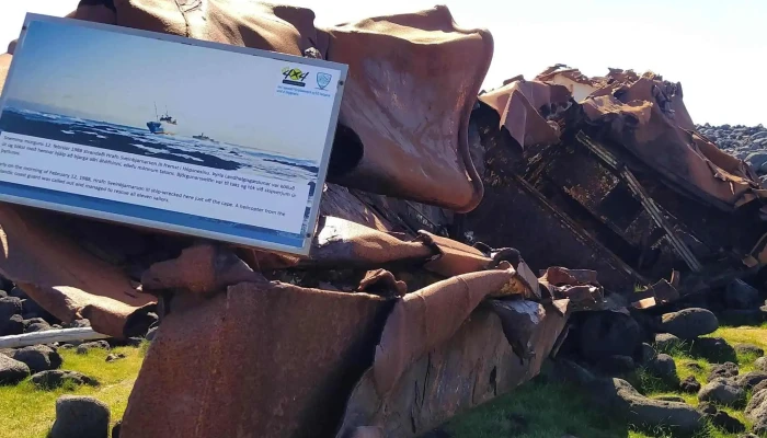 Hrafn Sveinbjarnarson Iii Ship Wreck -  Einkunn - Grindavík
