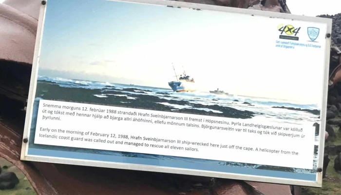Hrafn Sveinbjarnarson Iii Ship Wreck -  Grindavik - Grindavík