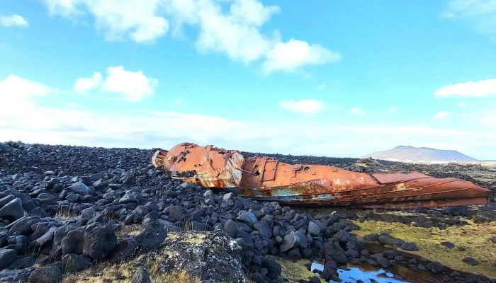 Hrafn Sveinbjarnarson Iii Ship Wreck -  Myndir - Grindavík